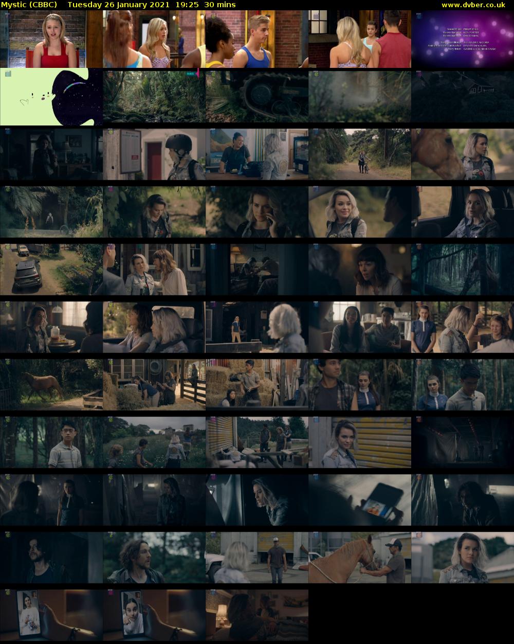 Mystic (CBBC) Tuesday 26 January 2021 19:25 - 19:55