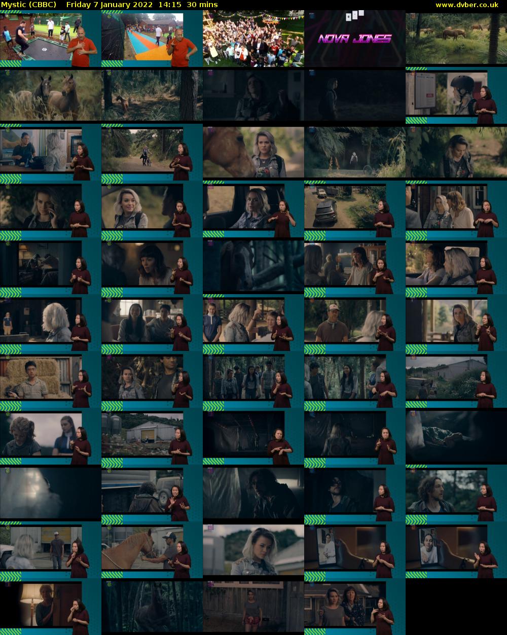 Mystic (CBBC) Friday 7 January 2022 14:15 - 14:45