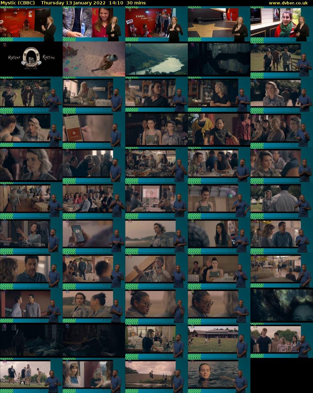 Mystic (CBBC) Thursday 13 January 2022 14:10 - 14:40