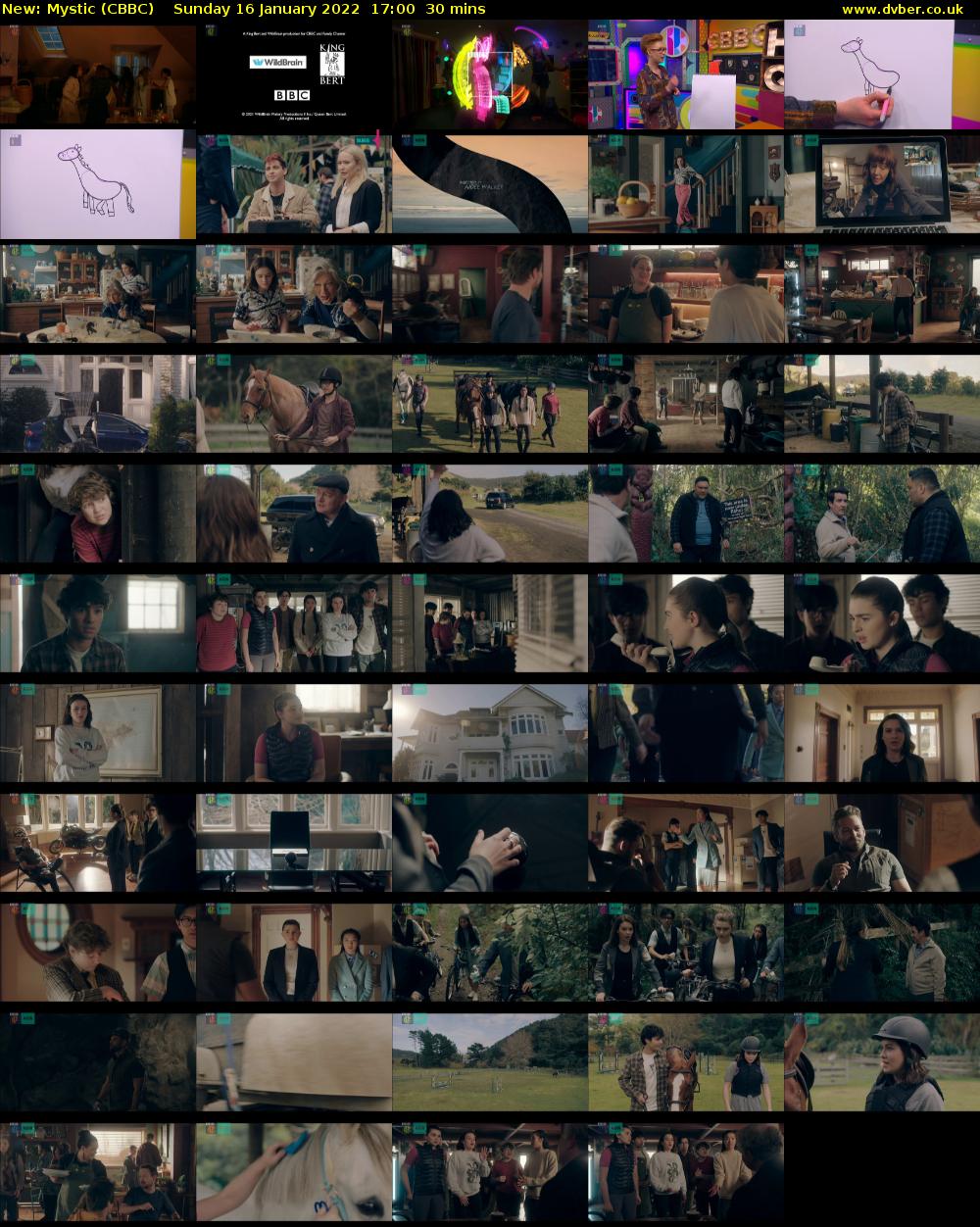 Mystic (CBBC) Sunday 16 January 2022 17:00 - 17:30