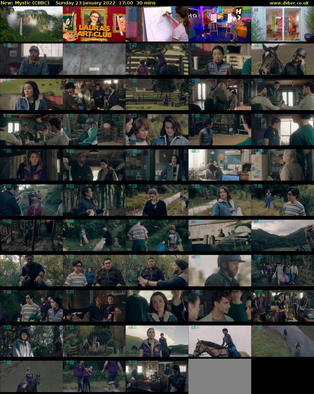 Mystic (CBBC) Sunday 23 January 2022 17:00 - 17:30