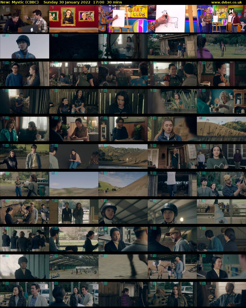 Mystic (CBBC) Sunday 30 January 2022 17:00 - 17:30