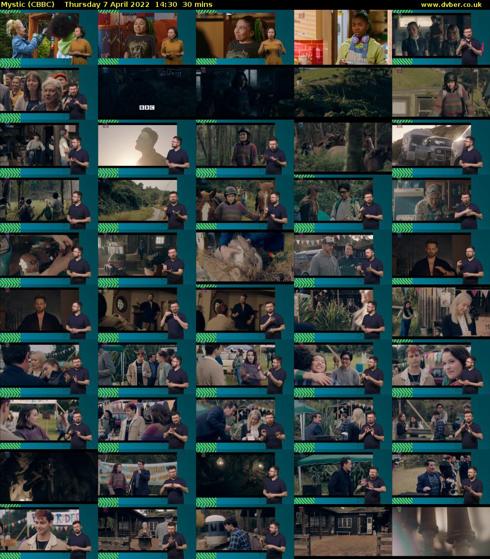 Mystic (CBBC) Thursday 7 April 2022 14:30 - 15:00