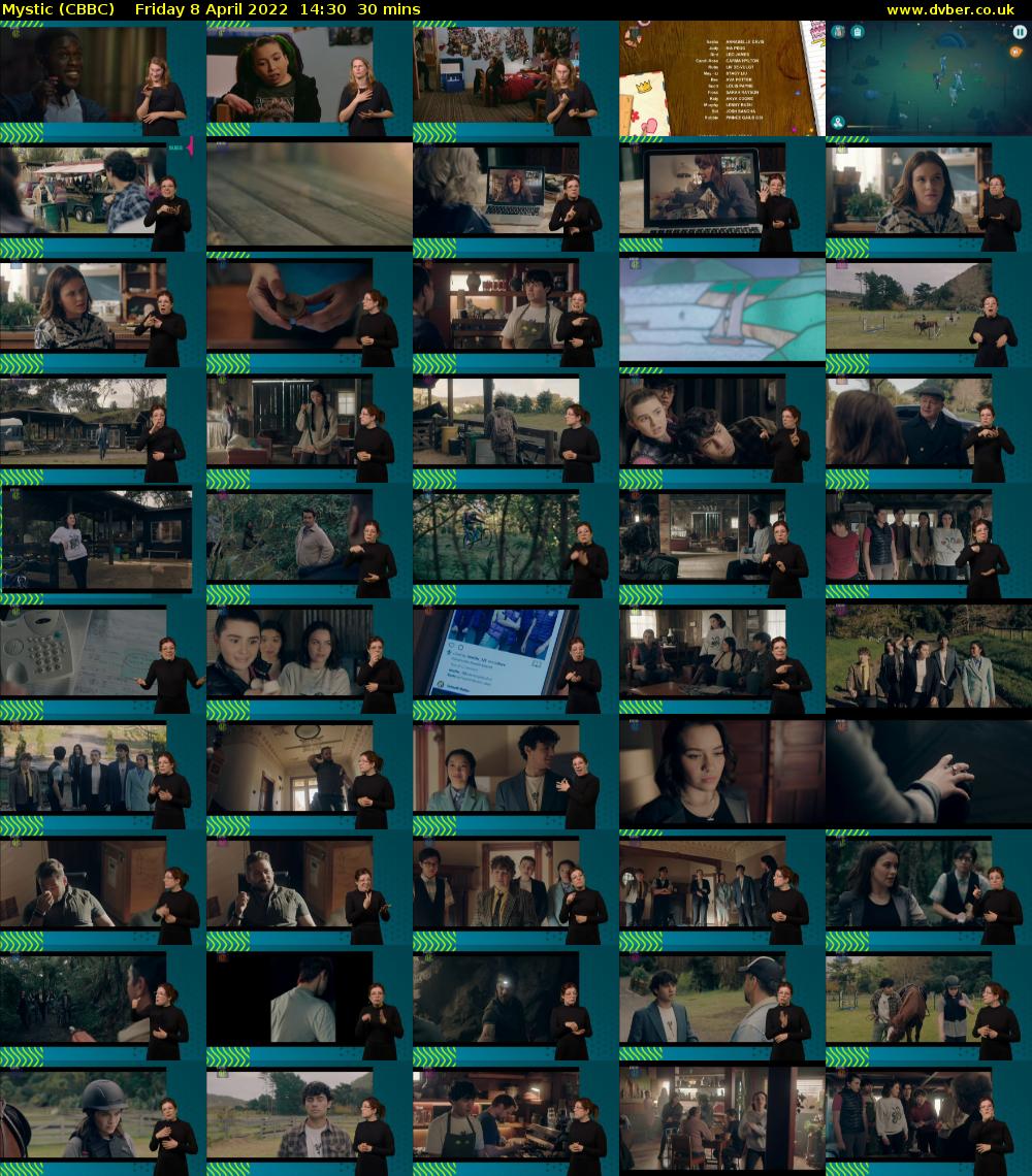 Mystic (CBBC) Friday 8 April 2022 14:30 - 15:00