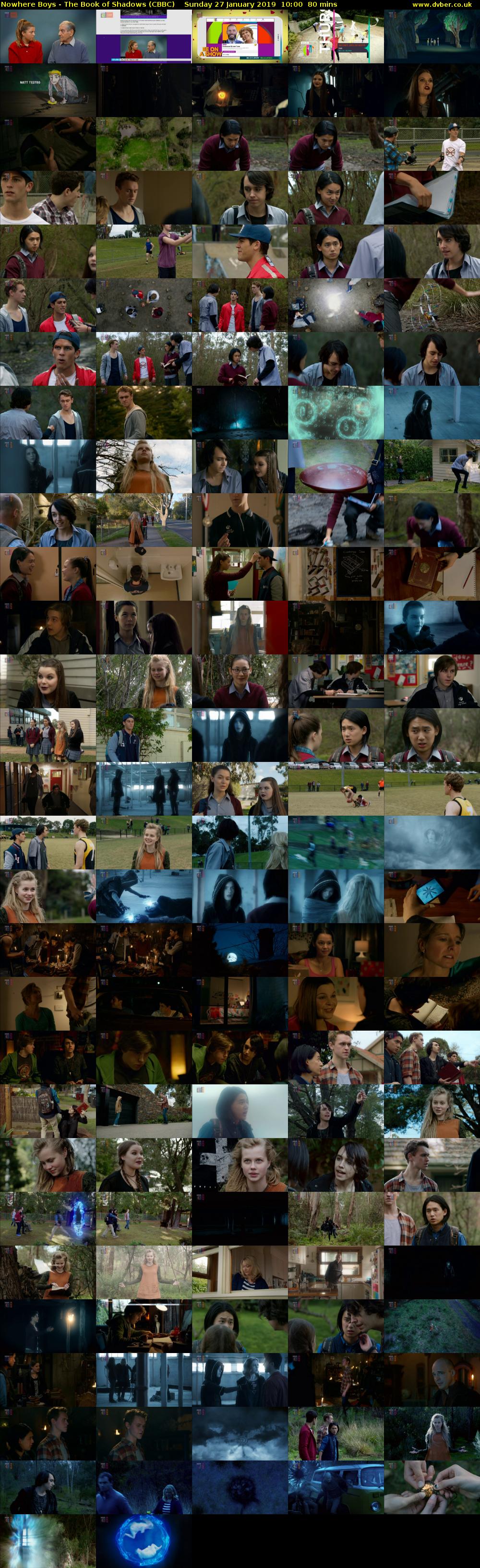Nowhere Boys - The Book of Shadows (CBBC) Sunday 27 January 2019 10:00 - 11:20