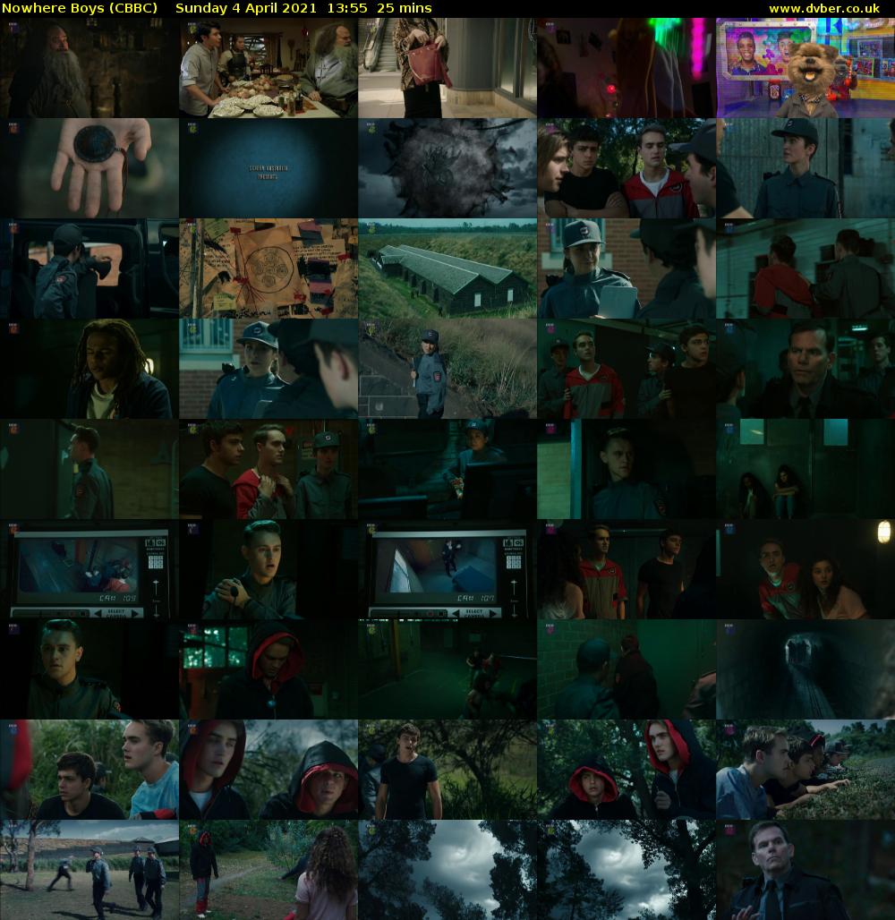 Nowhere Boys (CBBC) Sunday 4 April 2021 13:55 - 14:20