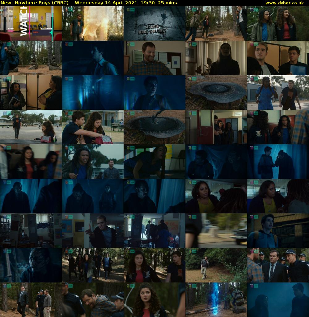 Nowhere Boys (CBBC) Wednesday 14 April 2021 19:30 - 19:55
