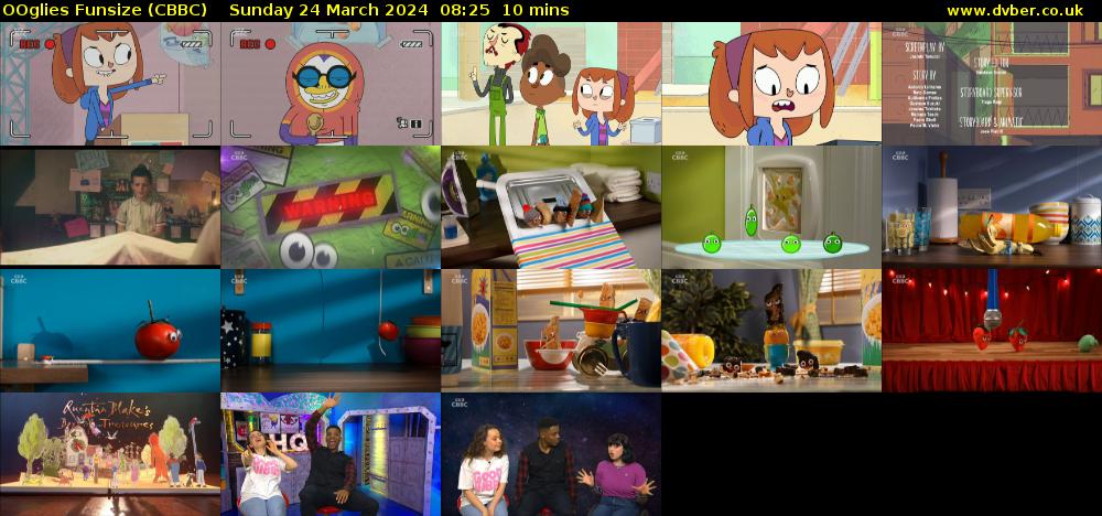 OOglies Funsize (CBBC) Sunday 24 March 2024 08:25 - 08:35