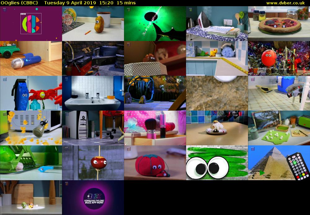 OOglies (CBBC) Tuesday 9 April 2019 15:20 - 15:35