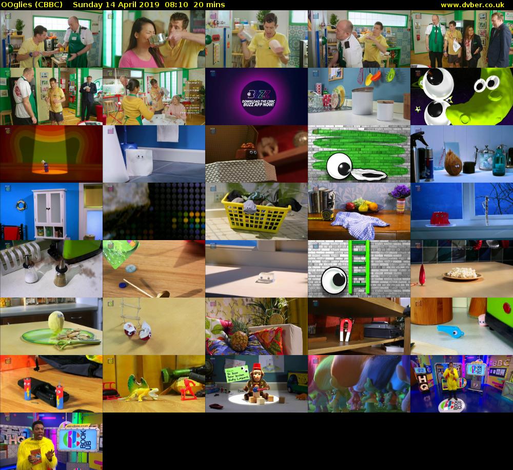 OOglies (CBBC) Sunday 14 April 2019 08:10 - 08:30