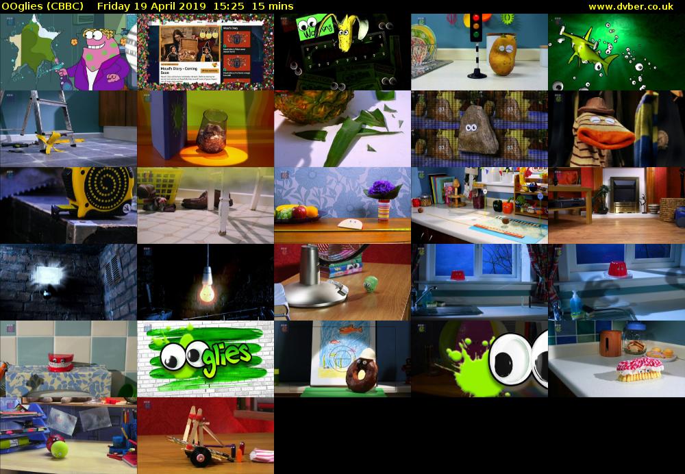 OOglies (CBBC) Friday 19 April 2019 15:25 - 15:40