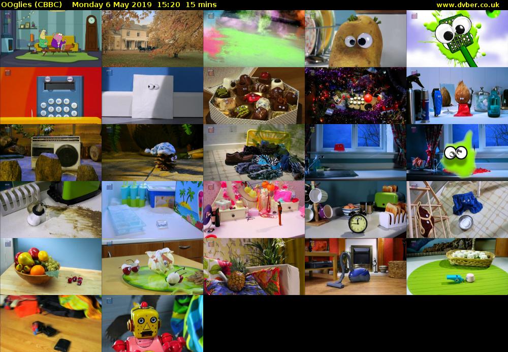 OOglies (CBBC) Monday 6 May 2019 15:20 - 15:35