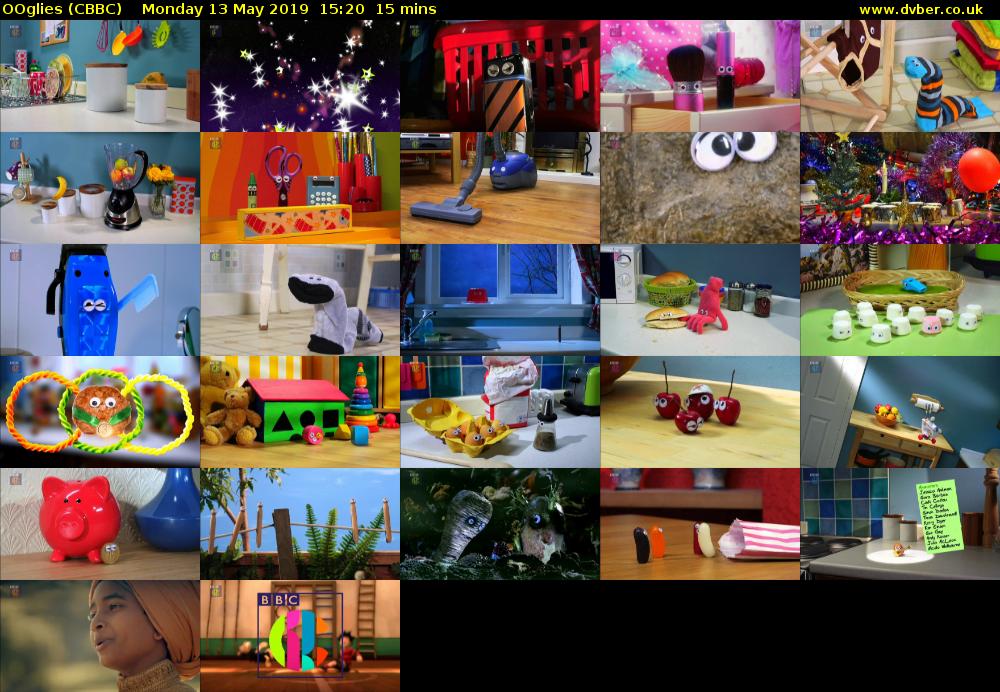 OOglies (CBBC) Monday 13 May 2019 15:20 - 15:35
