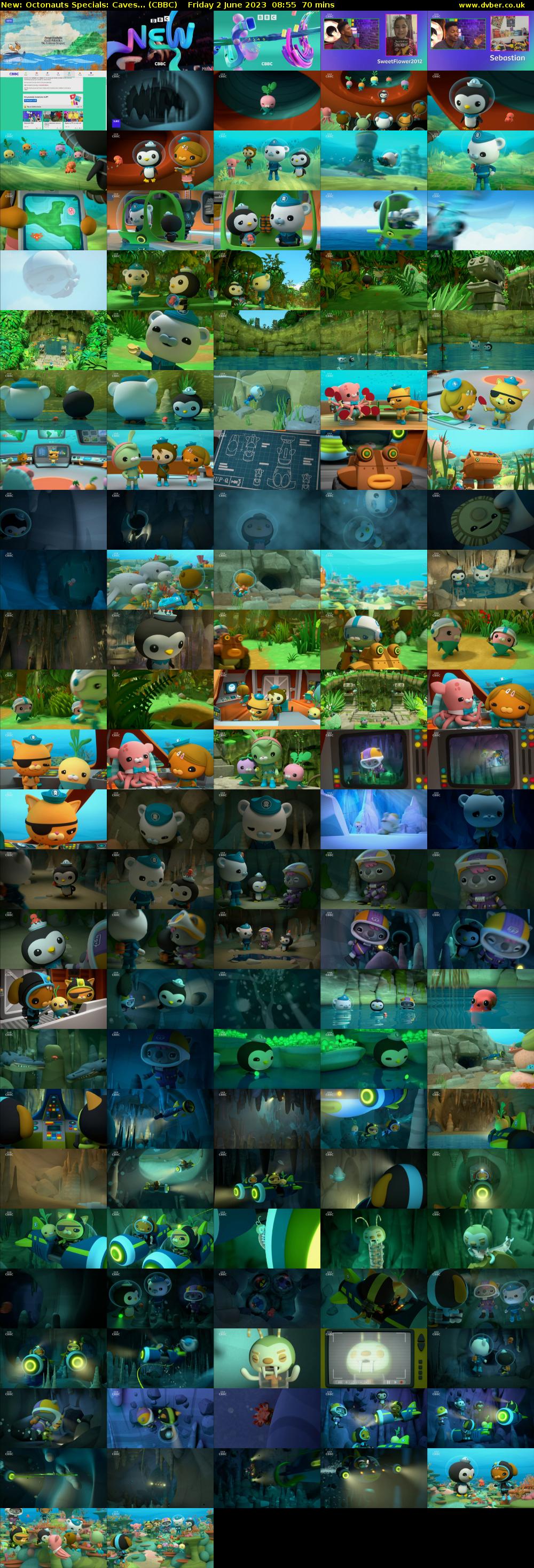 Octonauts Specials: Caves... (CBBC) Friday 2 June 2023 08:55 - 10:05