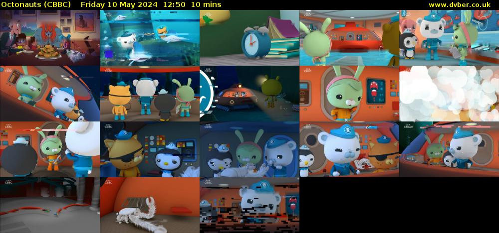 Octonauts (CBBC) Friday 10 May 2024 12:50 - 13:00