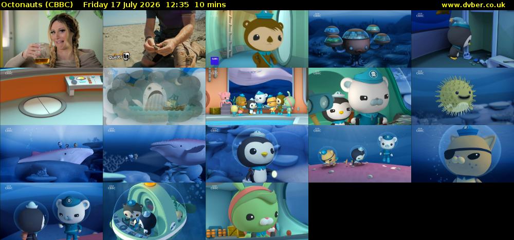 Octonauts (CBBC) Friday 17 July 2026 12:35 - 12:45
