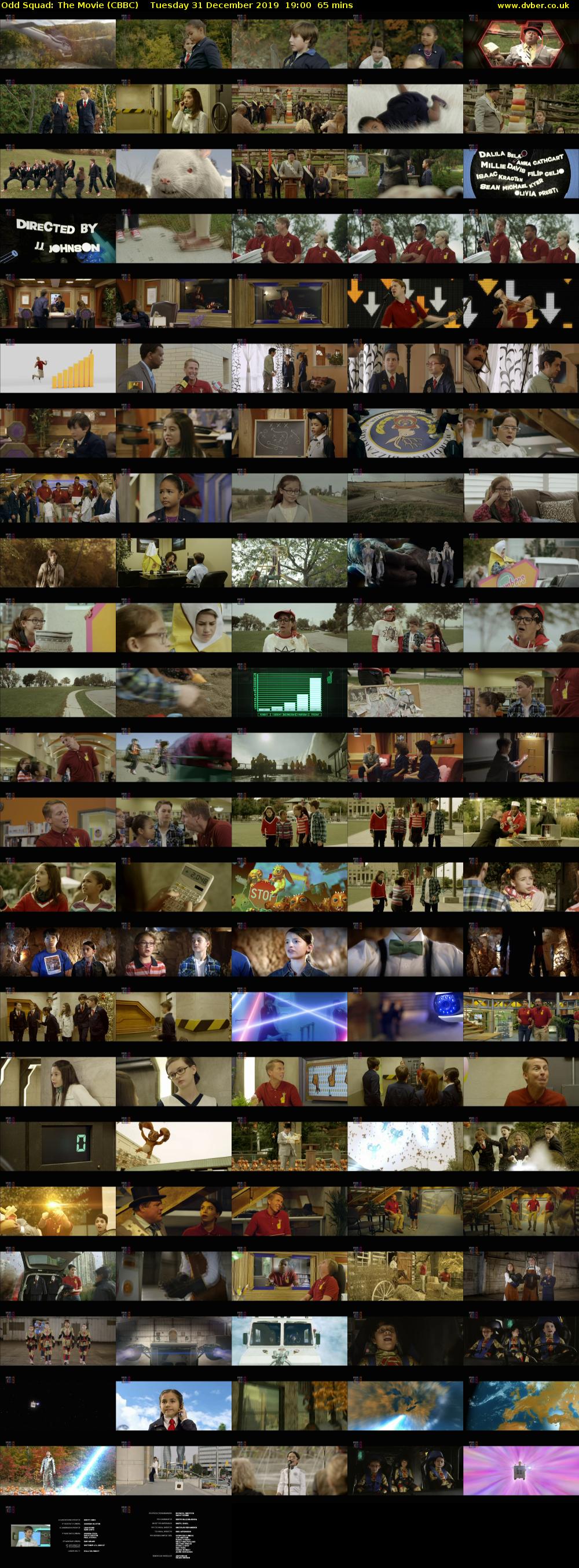 Odd Squad: The Movie (CBBC) Tuesday 31 December 2019 19:00 - 20:05