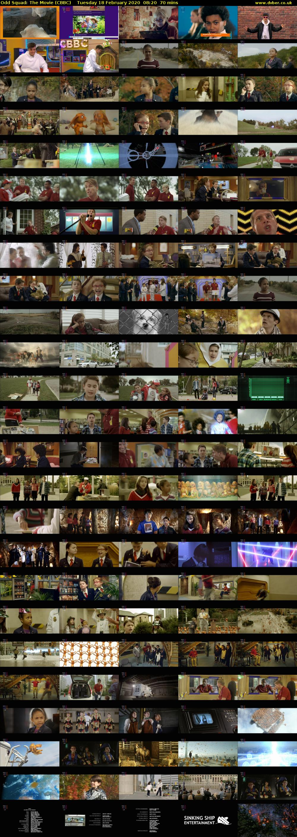 Odd Squad: The Movie (CBBC) Tuesday 18 February 2020 08:20 - 09:30