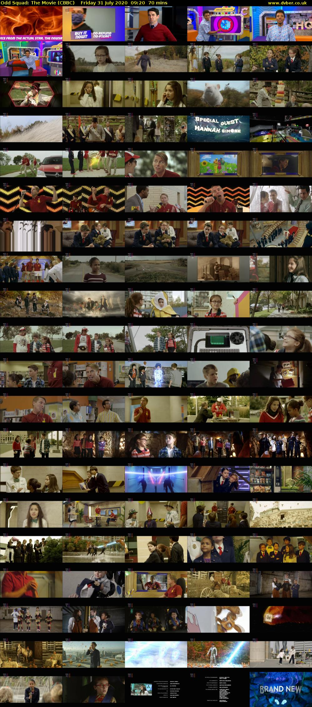 Odd Squad: The Movie (CBBC) Friday 31 July 2020 09:20 - 10:30