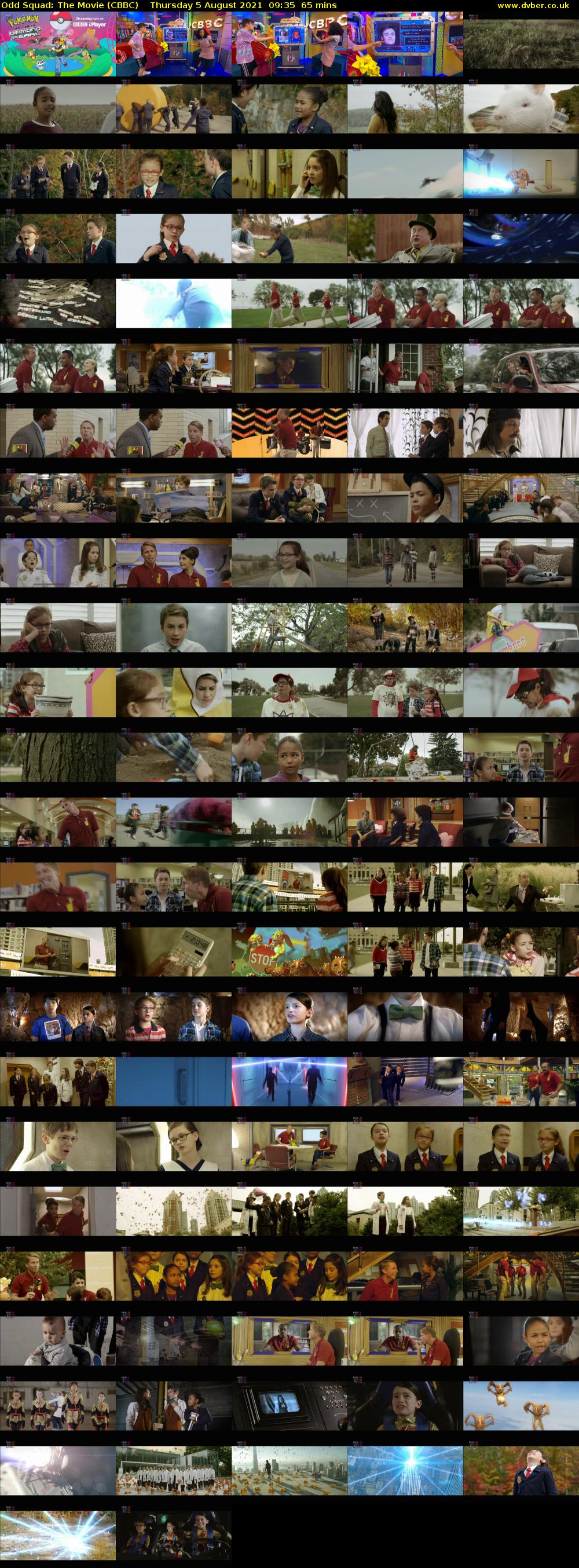 Odd Squad: The Movie (CBBC) Thursday 5 August 2021 09:35 - 10:40