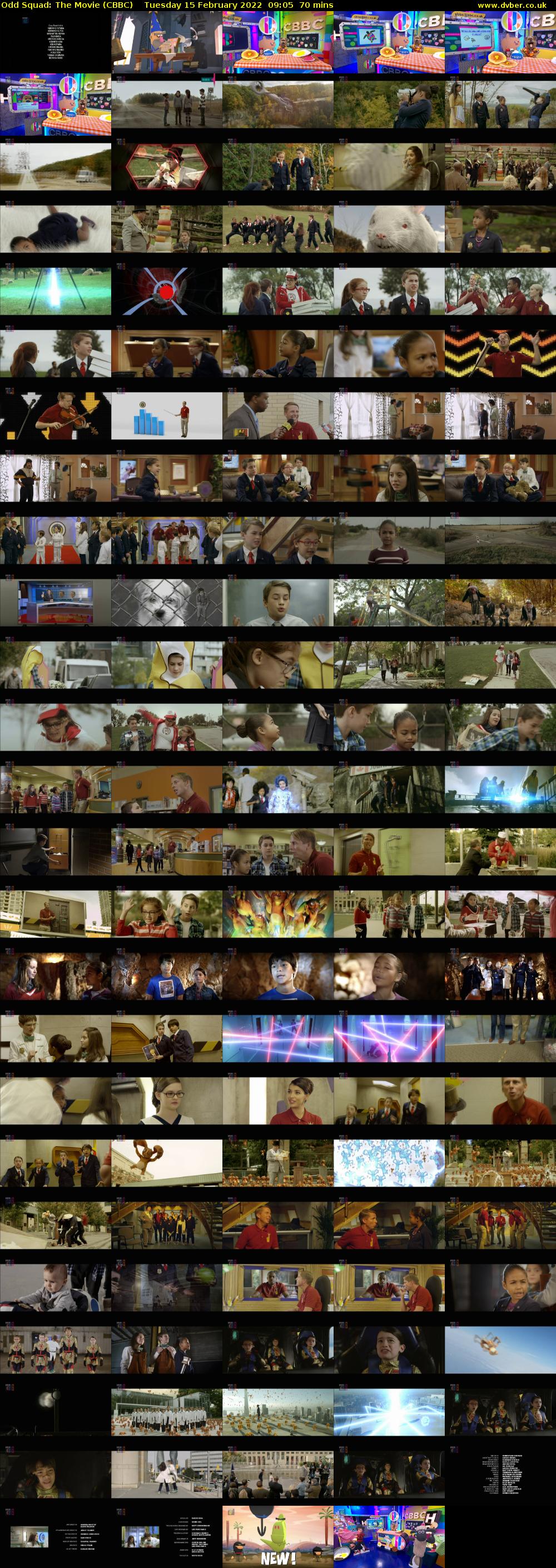Odd Squad: The Movie (CBBC) Tuesday 15 February 2022 09:05 - 10:15