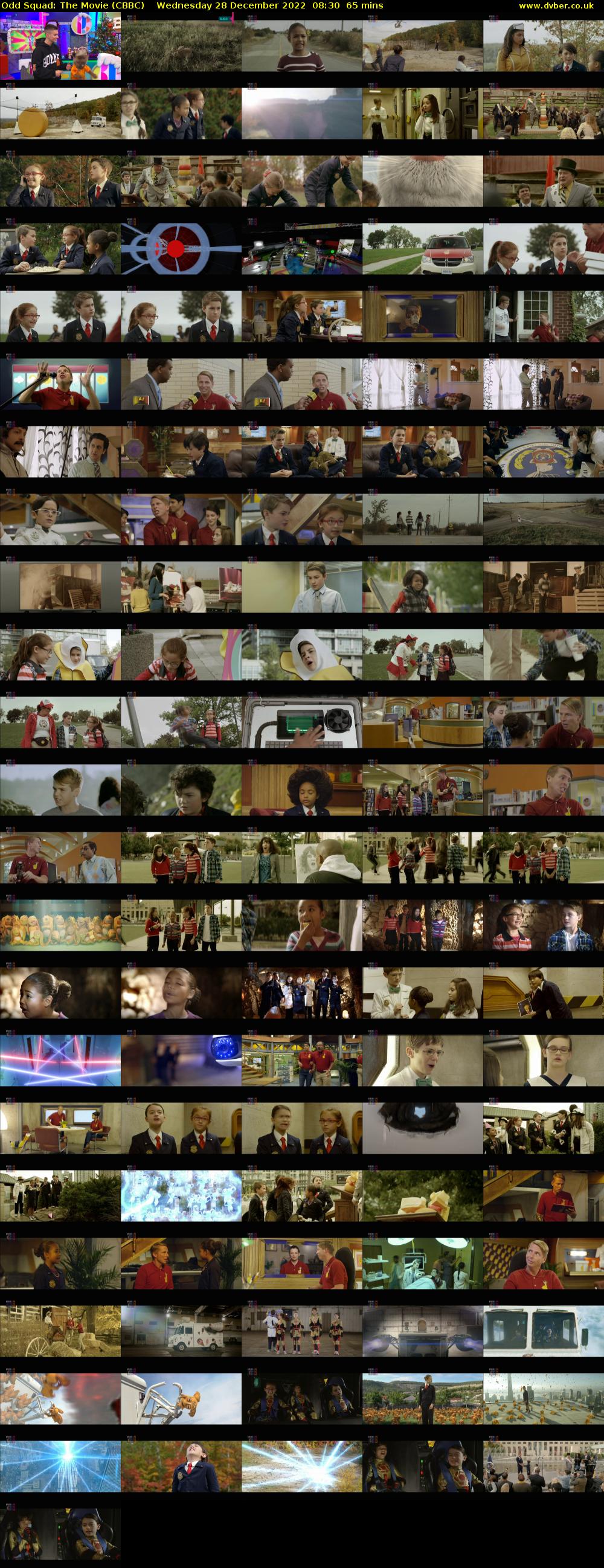 Odd Squad: The Movie (CBBC) Wednesday 28 December 2022 08:30 - 09:35
