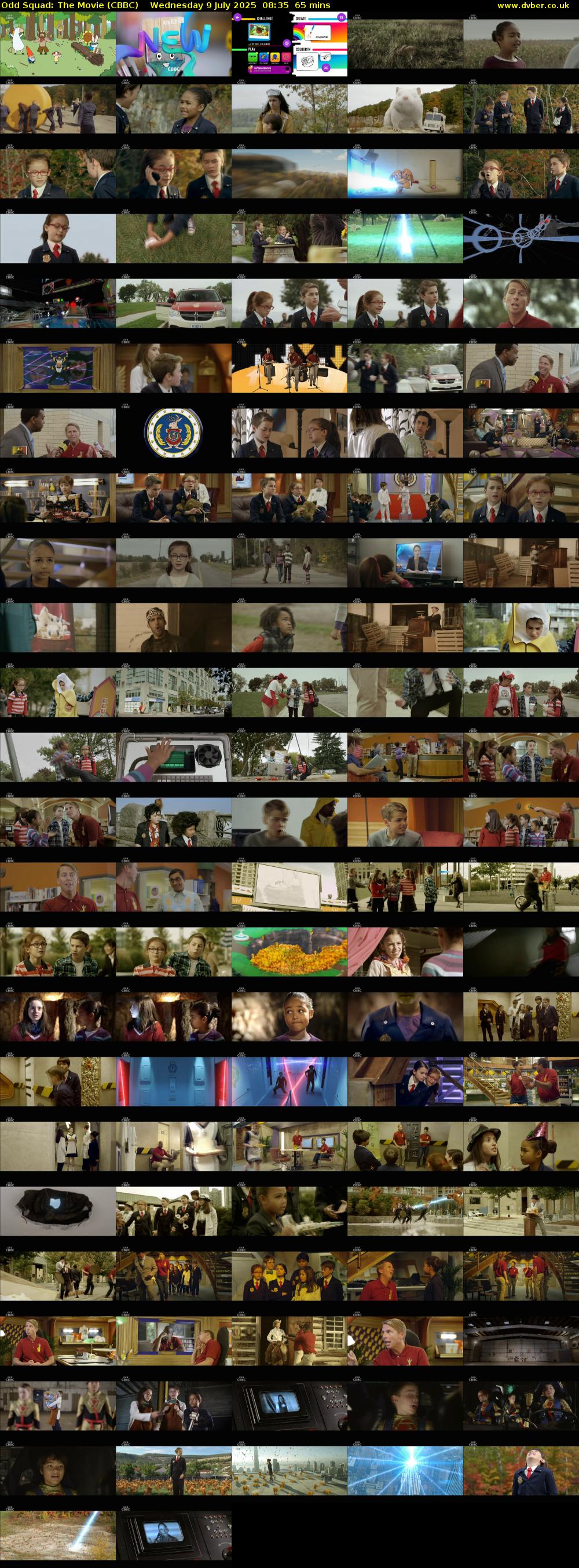 Odd Squad: The Movie (CBBC) Wednesday 9 July 2025 08:35 - 09:40