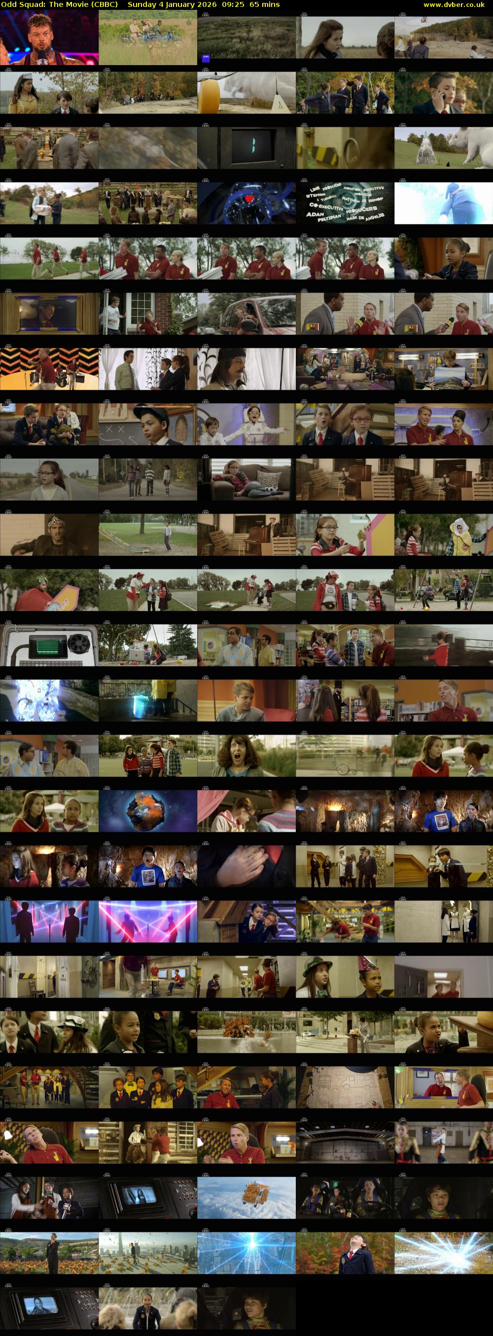 Odd Squad: The Movie (CBBC) Sunday 4 January 2026 09:25 - 10:30