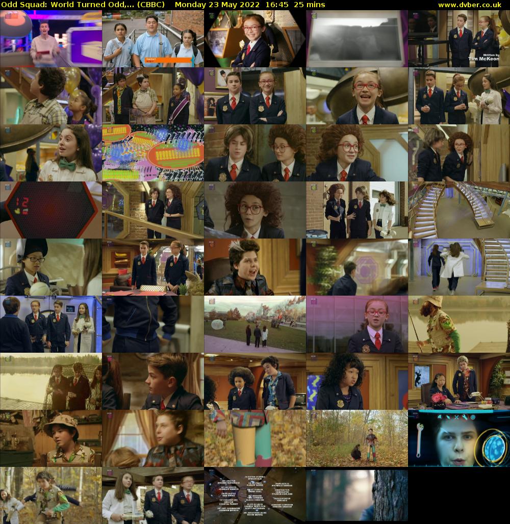 Odd Squad: World Turned Odd,... (CBBC) Monday 23 May 2022 16:45 - 17:10