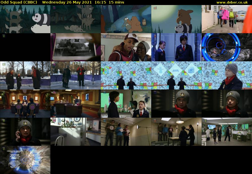 Odd Squad (CBBC) Wednesday 26 May 2021 16:15 - 16:30