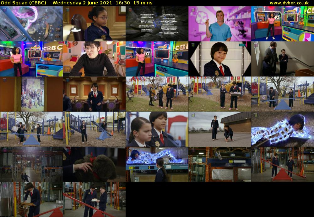 Odd Squad (CBBC) Wednesday 2 June 2021 16:30 - 16:45