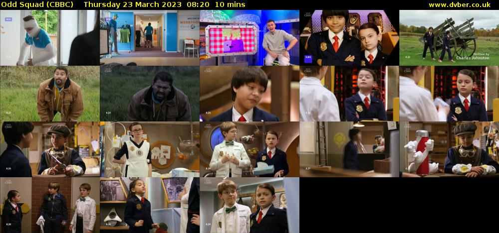Odd Squad (CBBC) Thursday 23 March 2023 08:20 - 08:30