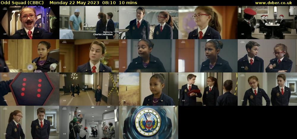 Odd Squad (CBBC) Monday 22 May 2023 08:10 - 08:20