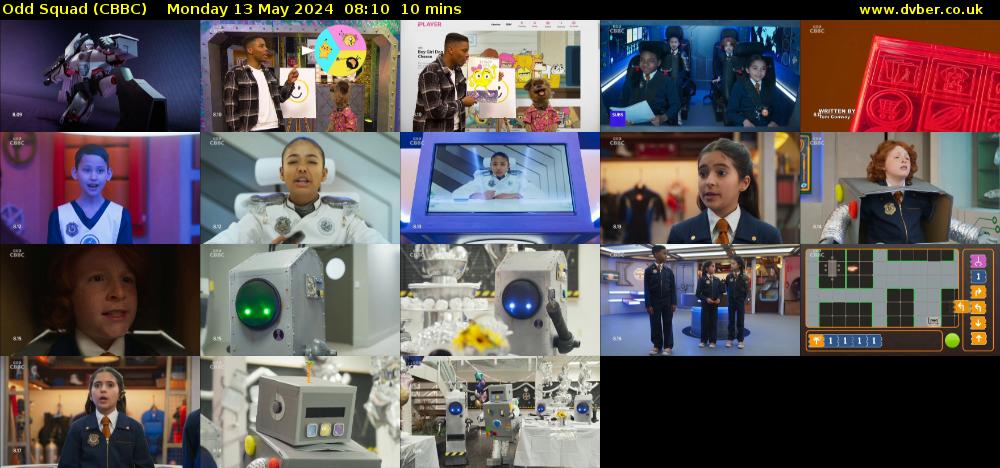 Odd Squad (CBBC) Monday 13 May 2024 08:10 - 08:20