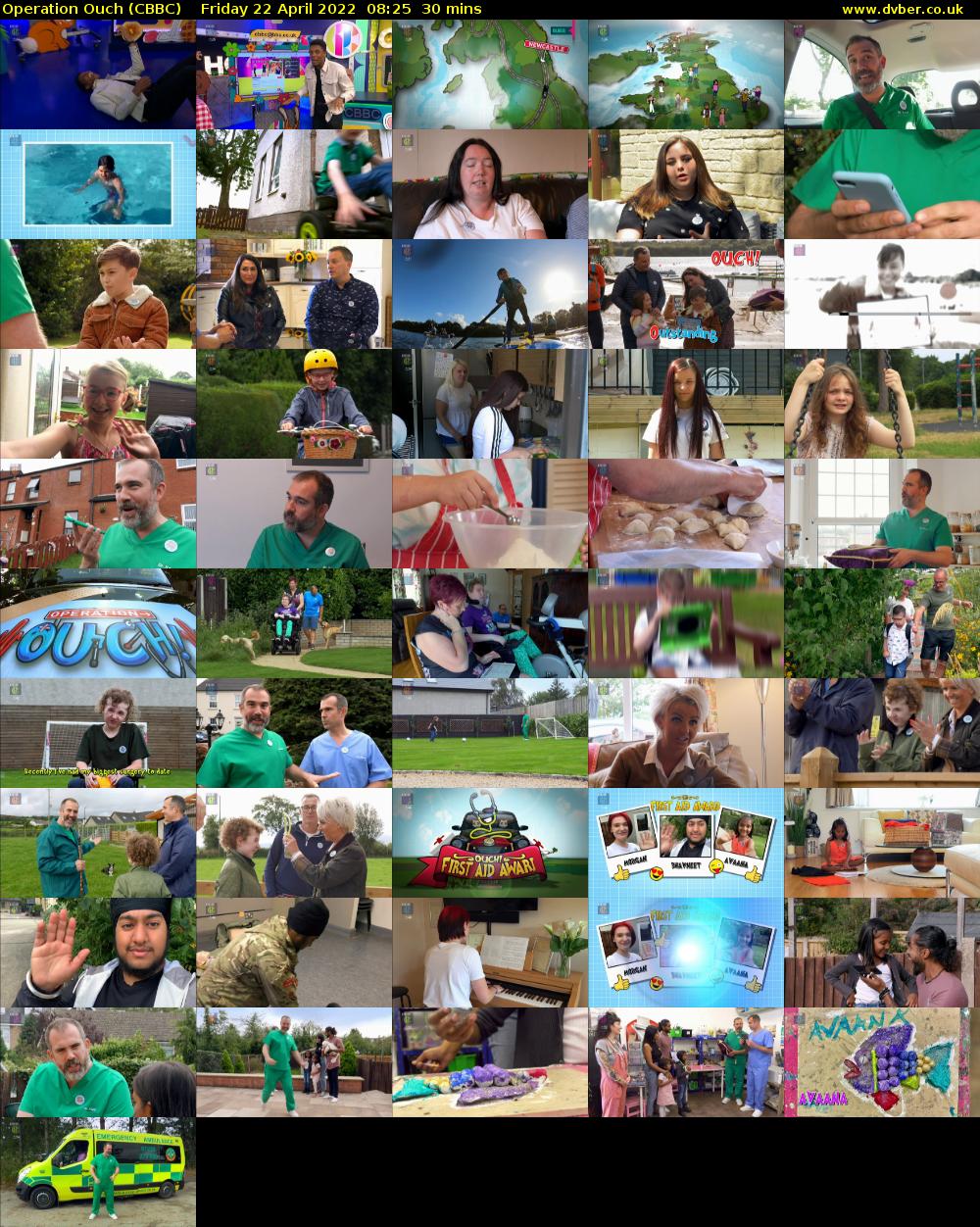 Operation Ouch (CBBC) Friday 22 April 2022 08:25 - 08:55