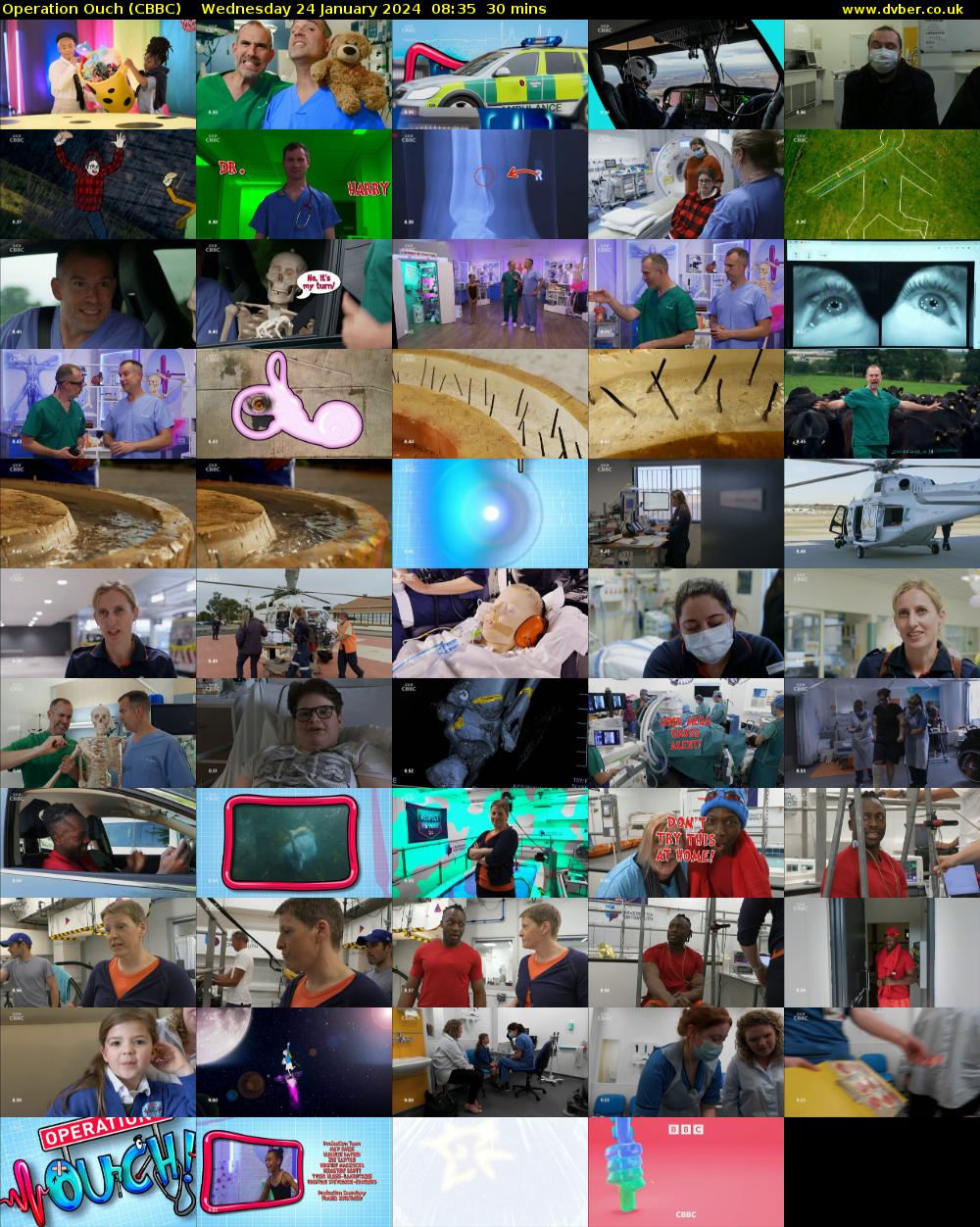Operation Ouch (CBBC) Wednesday 24 January 2024 08:35 - 09:05