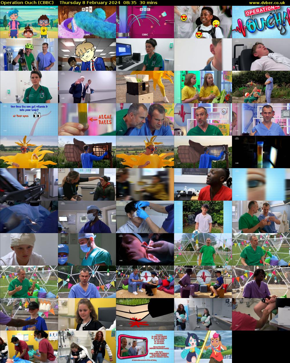 Operation Ouch (CBBC) Thursday 8 February 2024 08:35 - 09:05