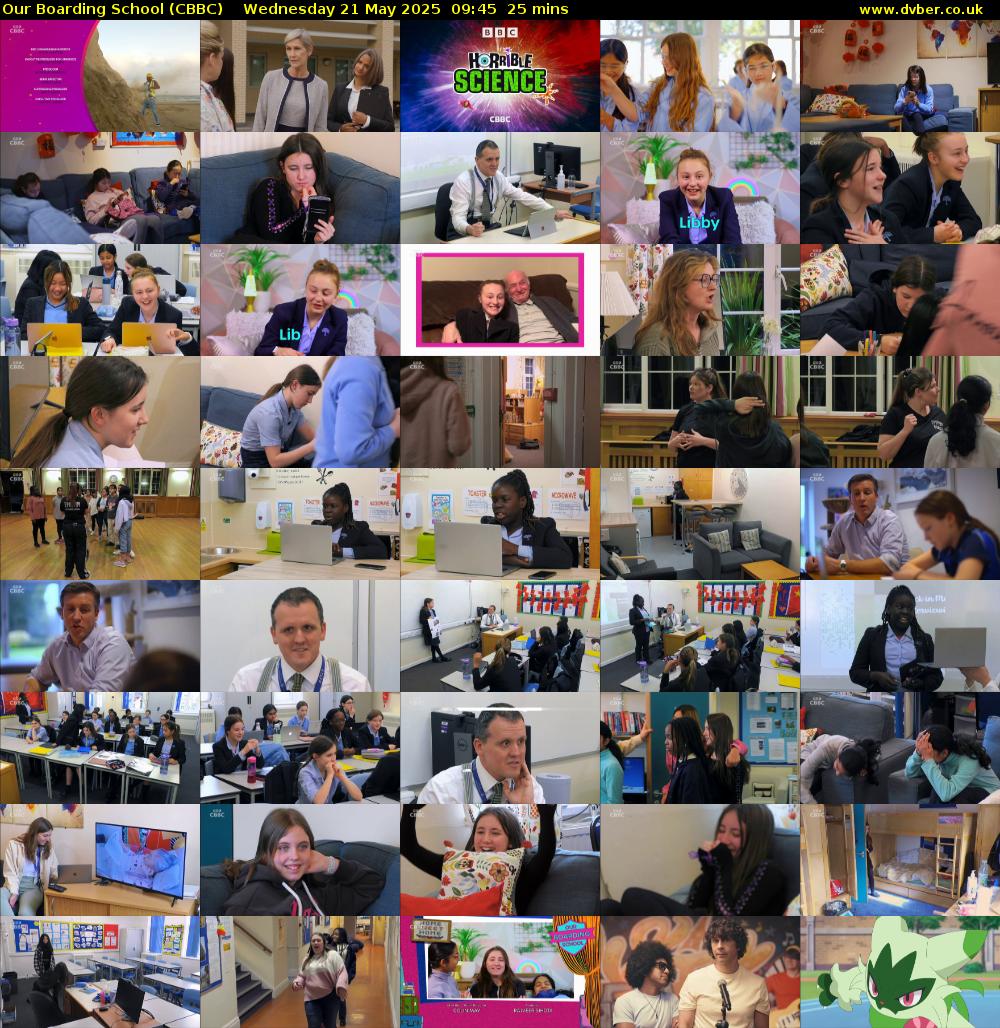 Our Boarding School (CBBC) Wednesday 21 May 2025 09:45 - 10:10