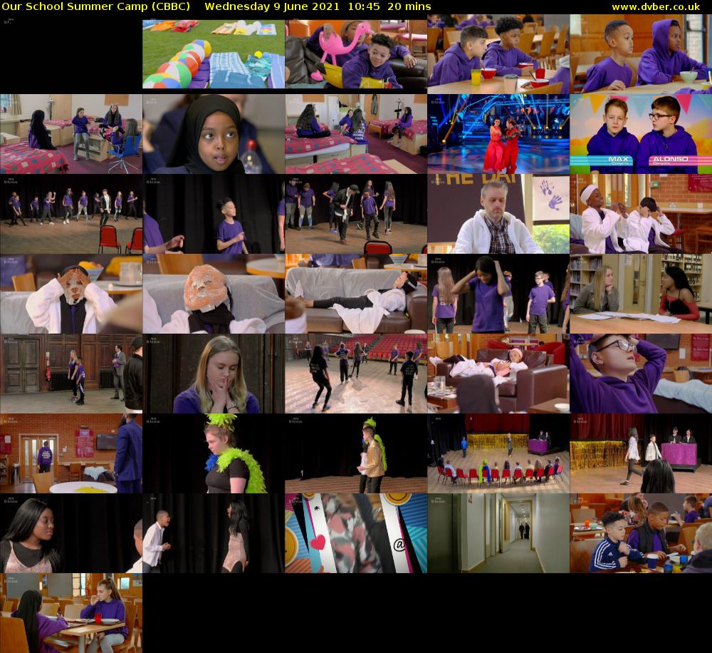 Our School Summer Camp (CBBC) Wednesday 9 June 2021 10:45 - 11:05