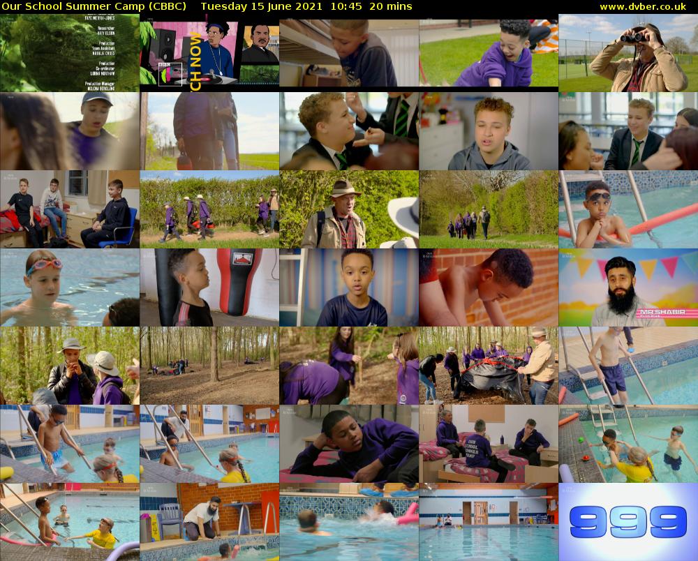 Our School Summer Camp (CBBC) Tuesday 15 June 2021 10:45 - 11:05