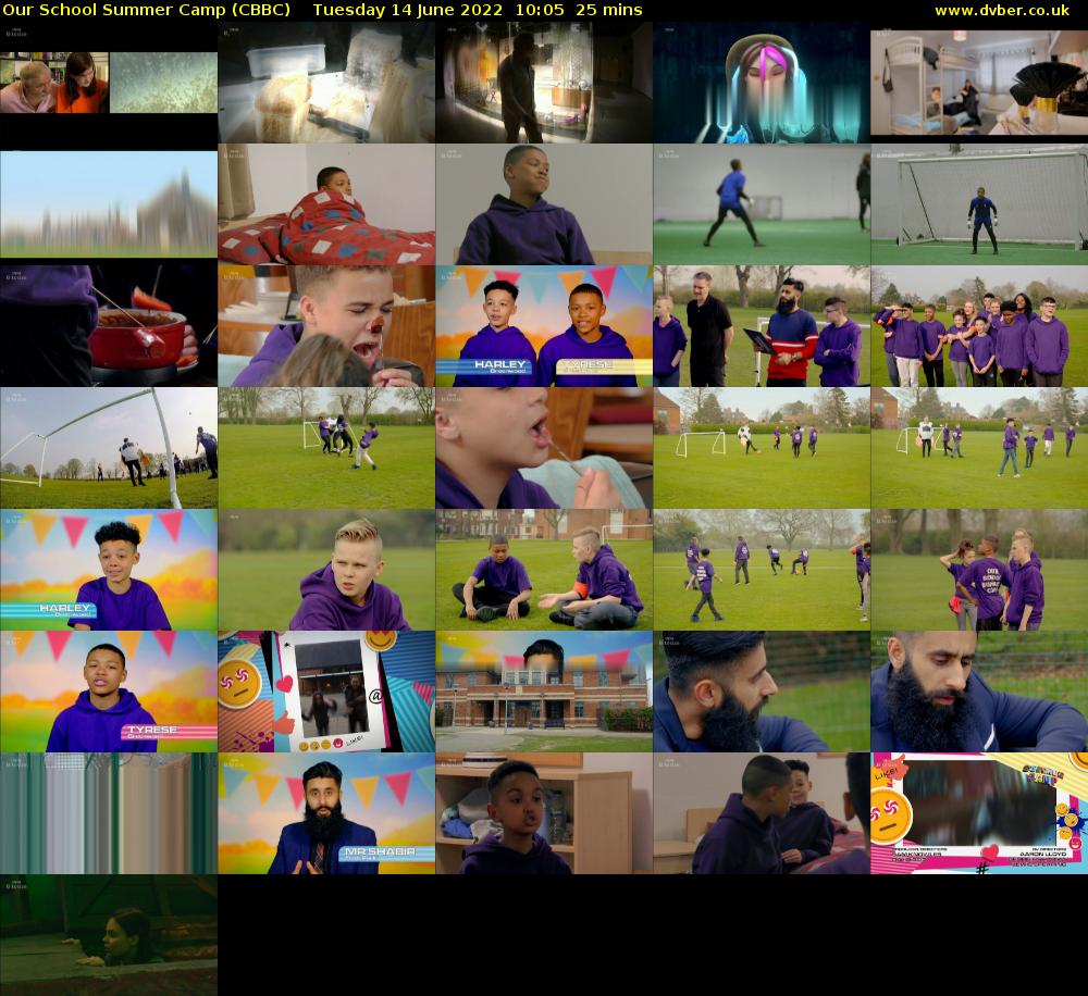 Our School Summer Camp (CBBC) Tuesday 14 June 2022 10:05 - 10:30