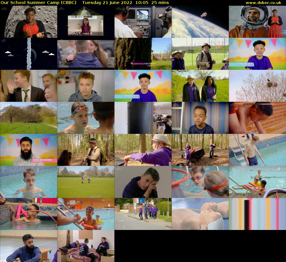 Our School Summer Camp (CBBC) Tuesday 21 June 2022 10:05 - 10:30
