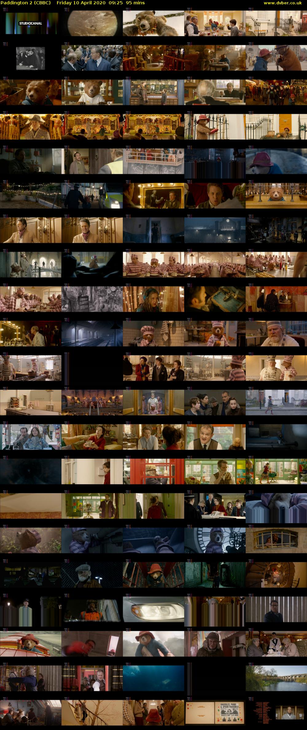 Paddington 2 (CBBC) Friday 10 April 2020 09:25 - 11:00