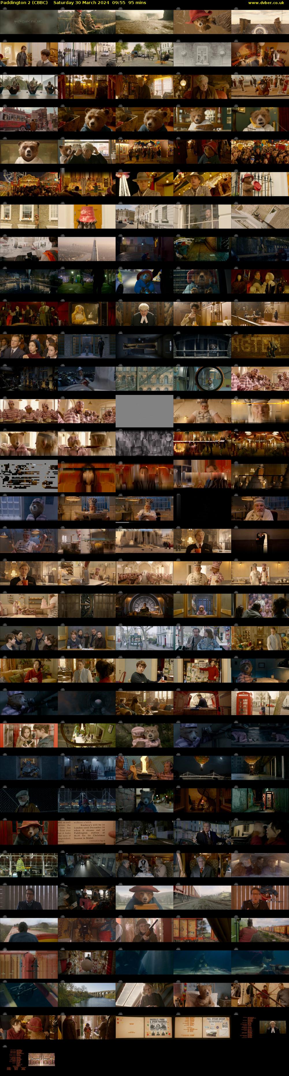 Paddington 2 (CBBC) Saturday 30 March 2024 09:55 - 11:30