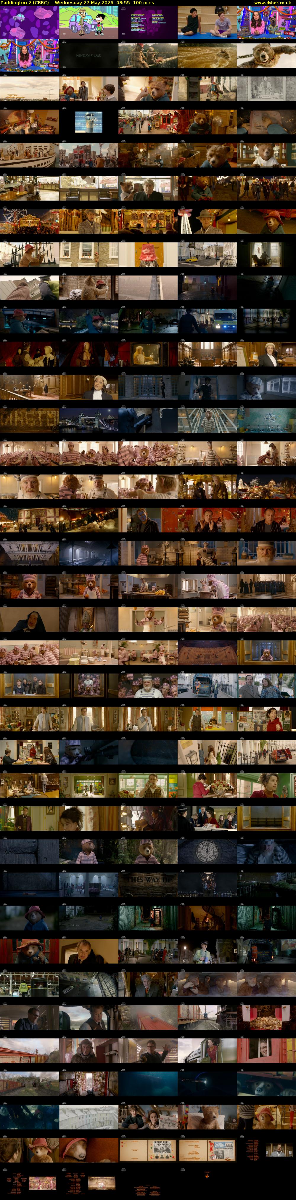 Paddington 2 (CBBC) Wednesday 27 May 2026 08:55 - 10:35
