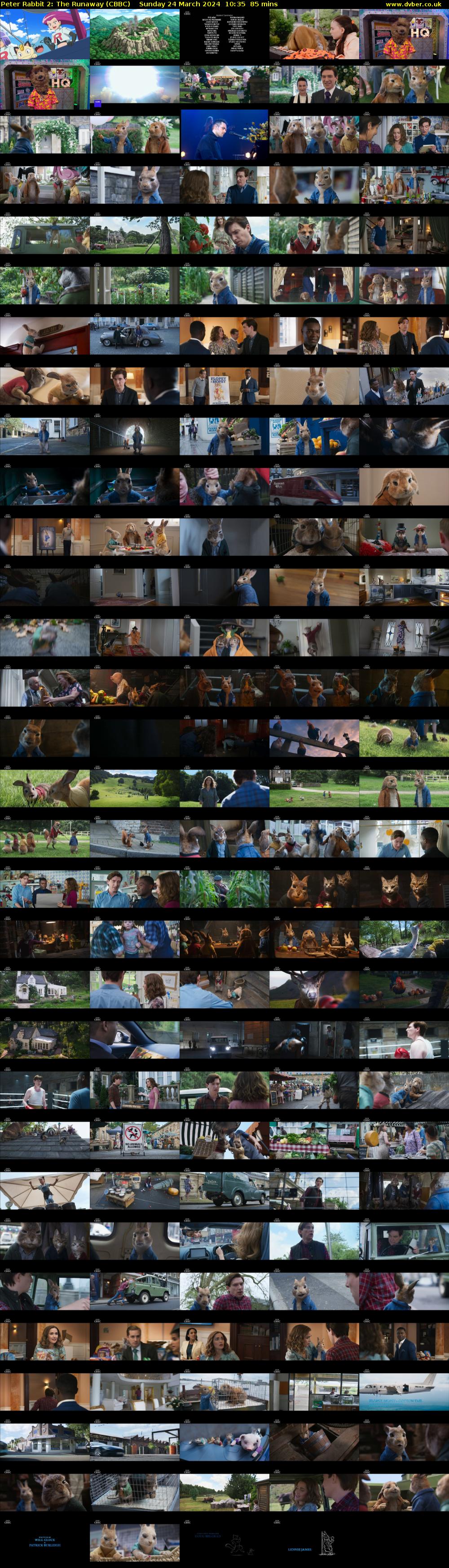 Peter Rabbit 2: The Runaway (CBBC) Sunday 24 March 2024 10:35 - 12:00