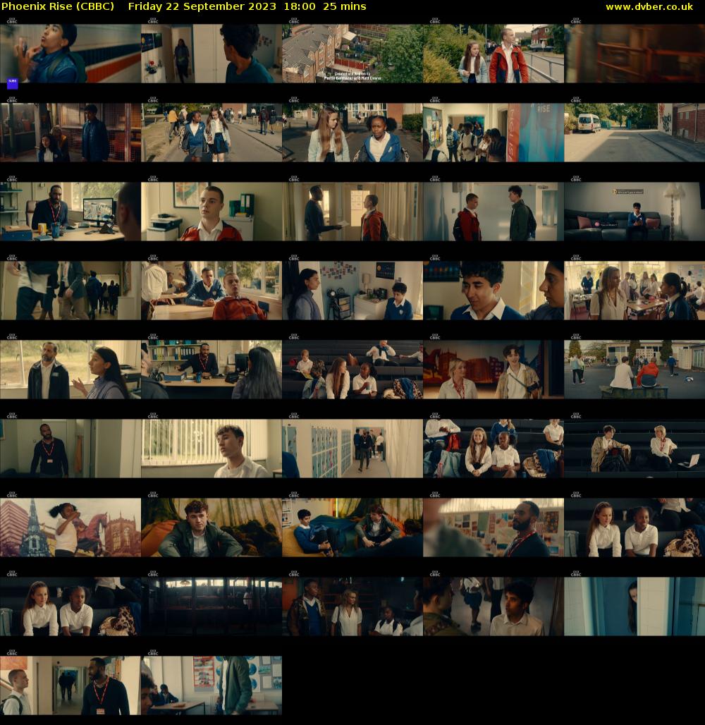Phoenix Rise (CBBC) Friday 22 September 2023 18:00 - 18:25