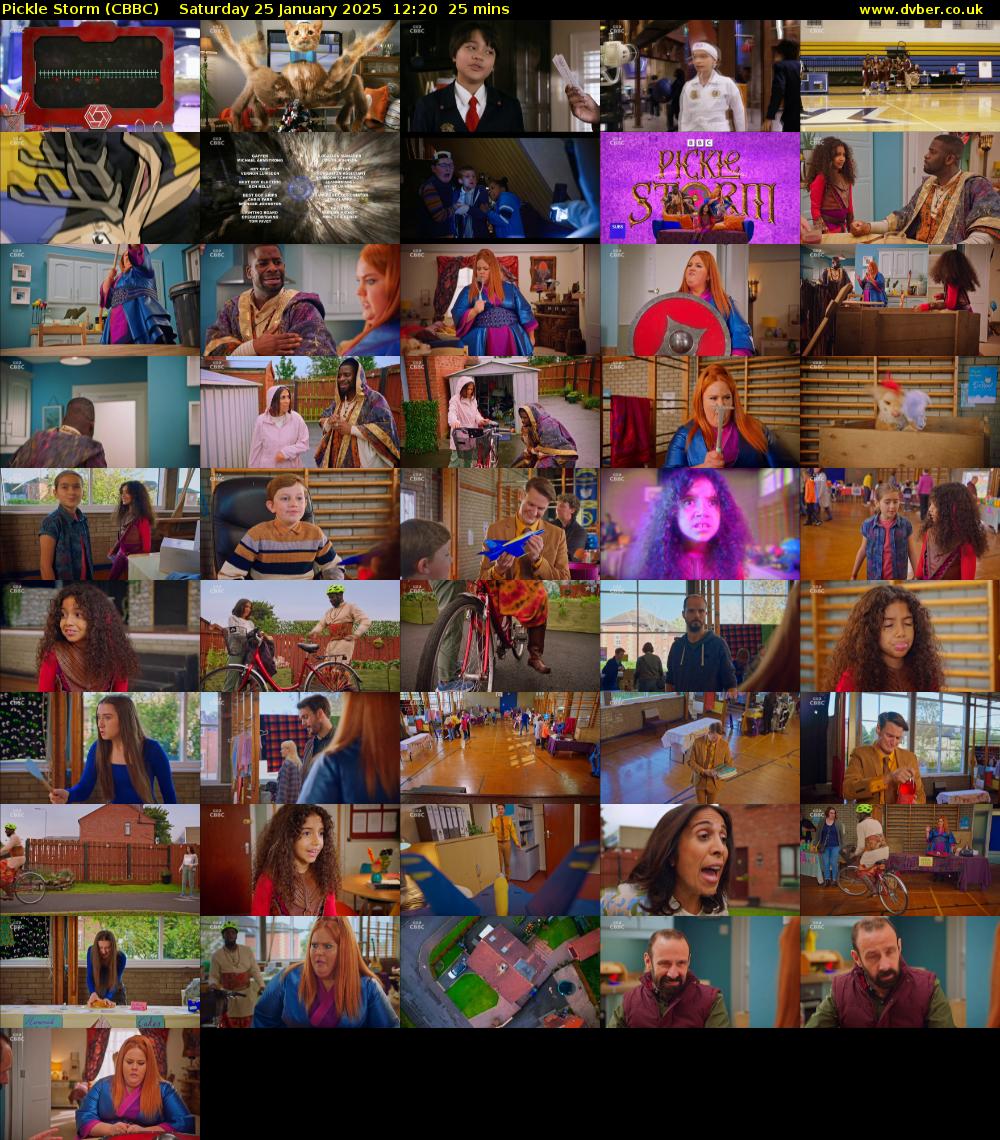 Pickle Storm (CBBC) Saturday 25 January 2025 12:20 - 12:45
