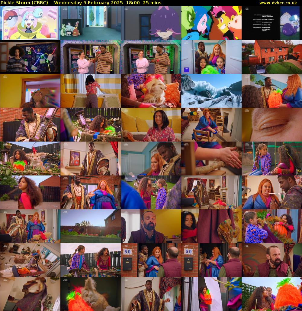 Pickle Storm (CBBC) Wednesday 5 February 2025 18:00 - 18:25