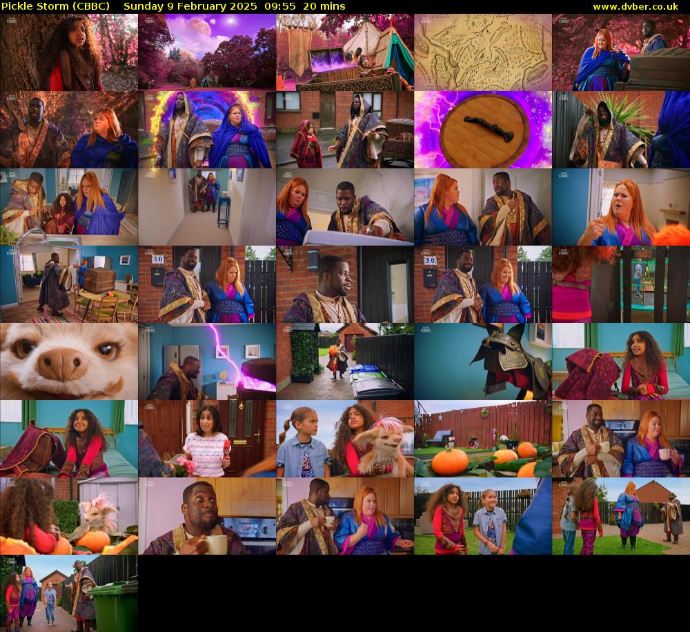 Pickle Storm (CBBC) Sunday 9 February 2025 09:55 - 10:15
